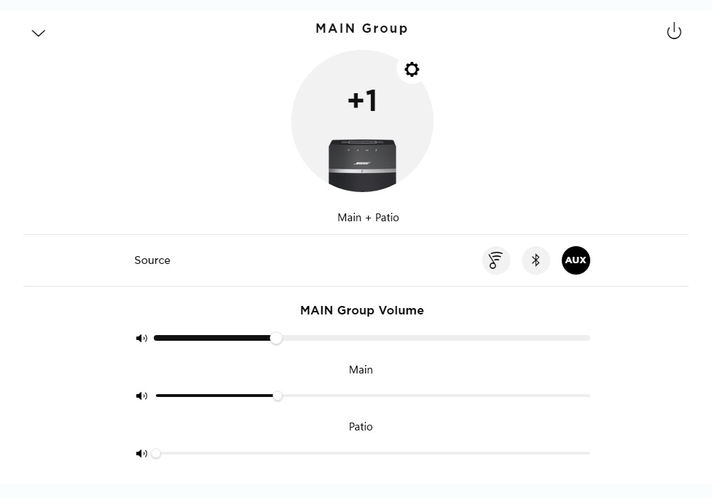 music speaker settings